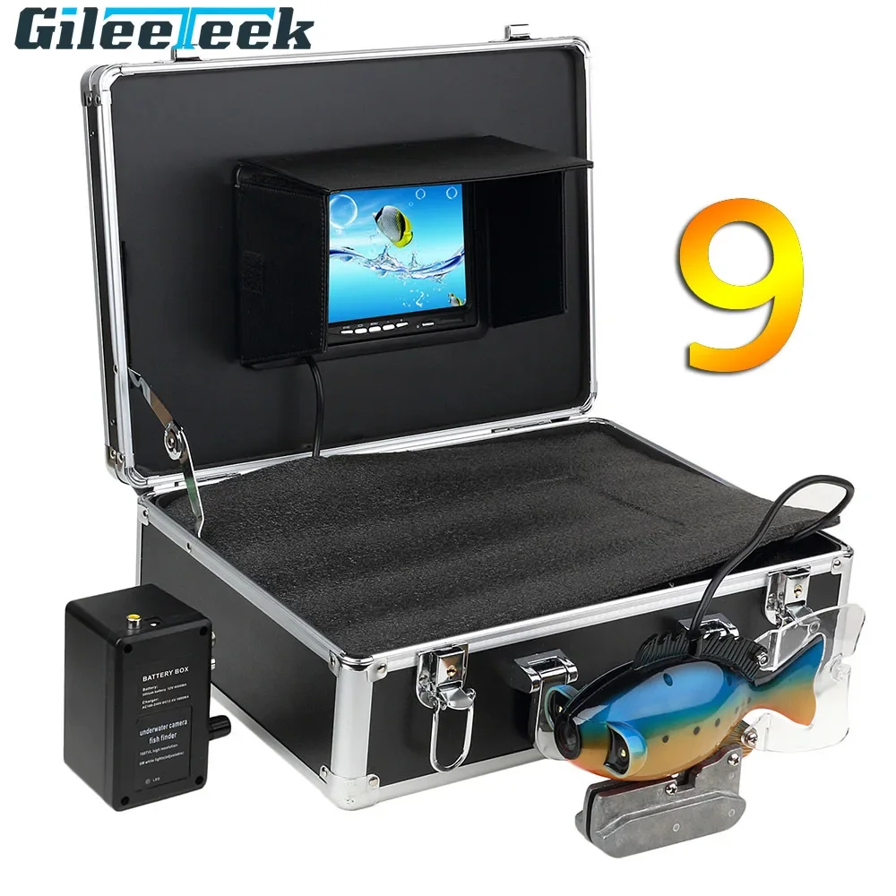 Fish Finder Case - SY801 Полностью водонепроницаемая система мониторинга подводного