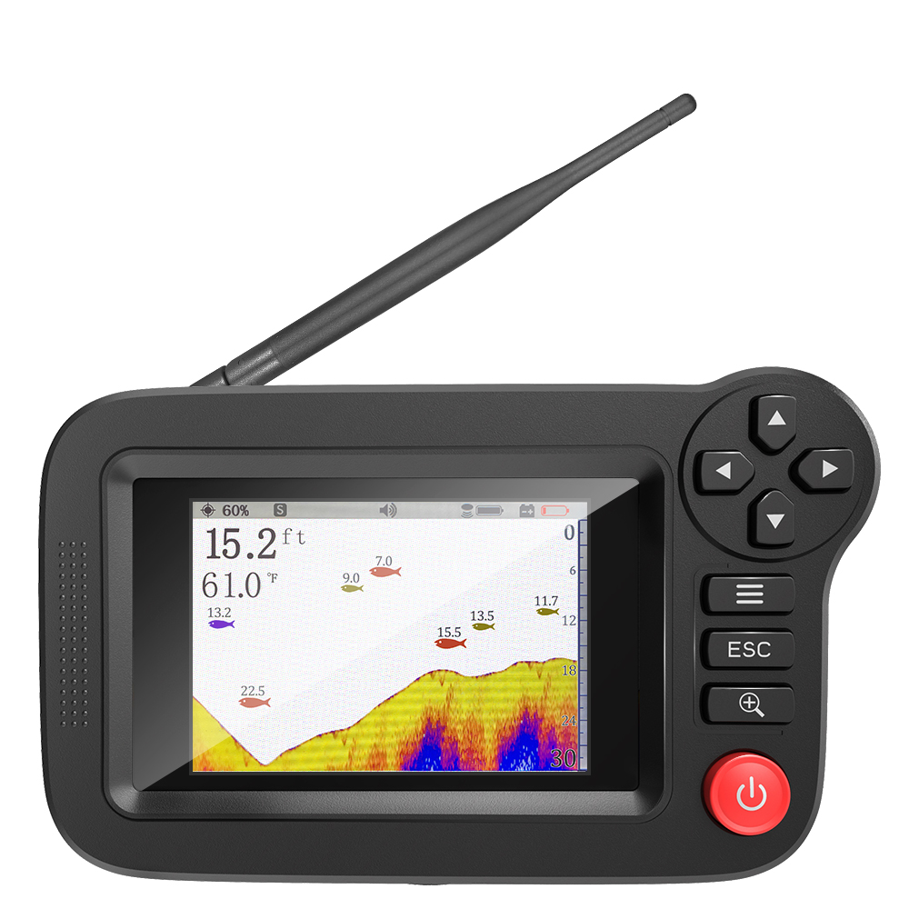 Умный эхолот - портативный эхо – обзор и цена Fishing Depth Finder