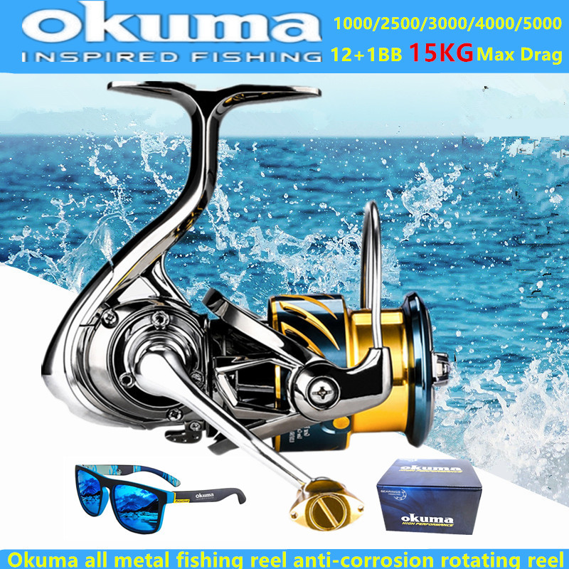 Рыболовная катушка Okuma All M – обзор и цена Daiwa Reel Fuego