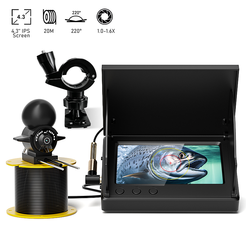 Портативный эхолот с ЖК-диспле – обзор и цена Fishing Depth Finder