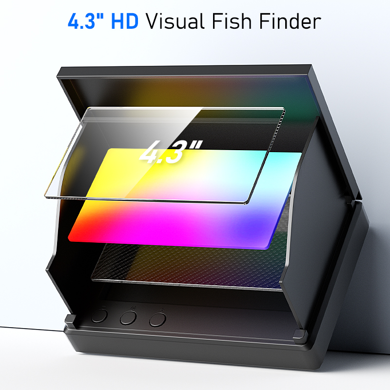 Портативный эхолот с ЖК-диспле – обзор и цена Fishing Depth Finder