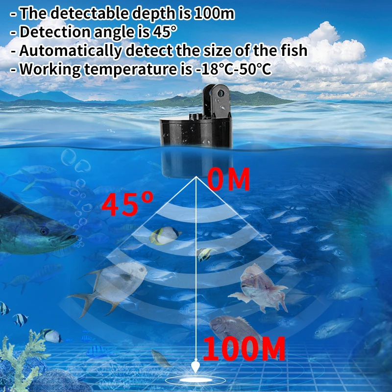 Сигнализация 100 м портативный – обзор и цена Fish Finder Portable