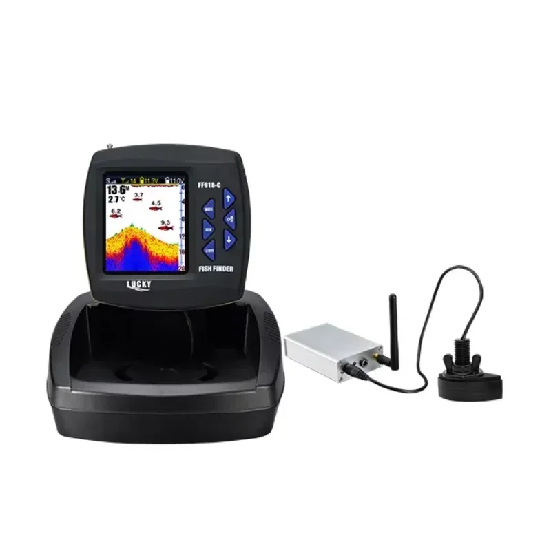 Новый эхолот LUCKY FF918C-WL с – обзор и цена Fish Finder