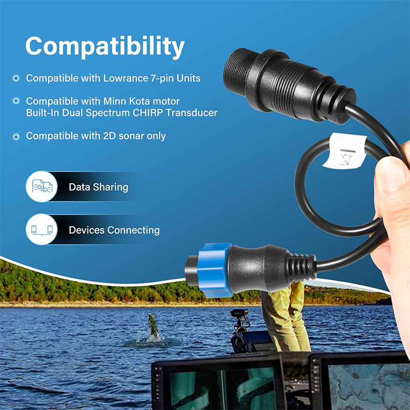 MKR-DSC-10 1852077 Кабель-адап – обзор и цена Fish Finder Transducer