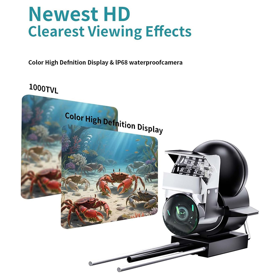 Портативный эхолот FOURQ с ЖК- – обзор и цена Fishing Depth Finder